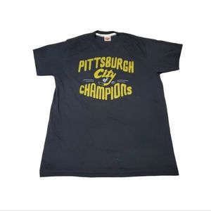 Limited Release Old School Homage Pittsburgh Penguins City Of Champions tee